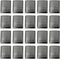 UPKOCH 50 Pcs Insulation Bags (7.87x7.87 Inch), Thermal Food Pouches for Takeout, Picnic, Camping & Meal Storage