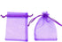 100Pcs 4x6 Inches Drawstring Organza Bags, Sheer Jewelry Candy Pouch for Festival Party Wedding Favor Gift Bags (Purple)