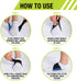 Pro-Tec Arch Premium Compression Brace for Arch Support, Pain Relief, Foot Support, Adjustable for Men & Women