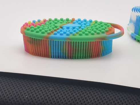 Silicone Body Brush, Exfoliating Body Scrubber, 3 Pack for All Kinds of Skin