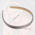VOCOSTE 2 Pcs Solid Simple Satin Headbands, Fashion Hair Hoop for Women, Anti Slip Accessories, Champagne, Purple