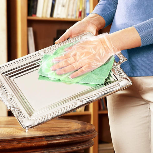 Teivio Disposable Gloves ¦ Plastic Gloves for Kitchen Cooking, Cleaning, Food Handling