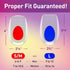 Heel Cups for Heel Pain Relief - Gel Inserts for Plantar Fasciitis, Cushion for Shock Absorption, Silicone Heel Cups