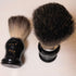 Resin Handle Shaving Brush for Men, Badger Hair Shave Brush for Wet Shaving with Cream & Soap, Safety Razor Accessory