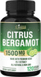 Cadane Citrus Bergamot Supplement | Heart & Immune System | Vegan, Non-GMO
