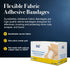 Dynarex Fabric Adhesive Bandages - Sterile & Flexible, 1-3/4x2", 1 Box of 100