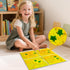 JUEOQOY 3+ 12" (9-Pack) Squishy Liquid Sensory Tiles for Kids Ages Soft Tactile Visual Pads with Ocean Creatures