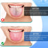 4PCS Stainless Steel Tongue Scrapers, 100% BPA Free Oral Hygiene Brushes, Reusable for Bad Breath