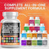 Clean Nutraceuticals Ceylon Cinnamon 3000mg Turmeric 3000mg Apple Cider Vinegar 3000mg Ginseng 2000mg Berberine 1200mg Plus Bitter Melon Gymnema Milk Thistle Fenugreek