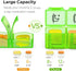 MAOTAO 2 Monthly Pill Case Times A Day, Daily Pill Box Organizer Large Capacity Pill Holder Morning and Night, Portable