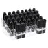 Hedume 2 Pack Lipstick Holder, 40 Slot Acrylic Makeup Organizer, Clear Cosmetic Display Case