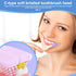 Mluyeri 4-Pack Set, Medium Toothbrush Bulk Toothbrushes for Kids & Adults with Special Needs, Multi-Angle Cleaning