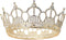 Royal Queen Crown for Women: Gold Birthday Crowns Crystal Cake Crown Topper Party Pageant Tiara Hair Accessories