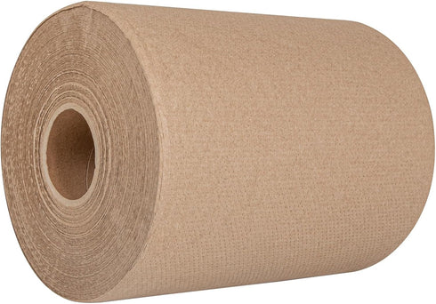 Restaurantware-Clean Tek Professional Hardwound Paper Towel - 600 Feet x 8 Inch, 1 Ply, Kraft Paper Roll