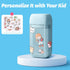 Travel Toothbrush Case, Mini Wash Cup with Foldable Toothbrush, Portable Rinse Cups with Cover, Compact Size