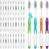Bulk Toothbrushes 35 Pack - Individually Wrapped Toothbrushes for Adults & Kids, Disposable Medium Soft for Travel