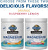Garden of Life Whole Food Magnesium Powder - Raspberry Lemon, Vegan Supplement for Calm & Regularity