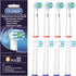 BKIX Replacement Toothbrush Heads for Oral B, Cross Sensitive Electric Brush Head Refills, Medium Softness