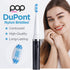 Pop Sonic Electric Toothbrush, Black Travel Toothbrush with AAA Battery, Kids Electric Toothbrush with 2 Speed