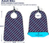 Rian Rain Adult Bibs for Women & Men, Washable Bibs for Seniors Eating