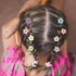 YISSION 20Pcs Mini Flower Hair Clips - Cute Hair Claw Clips with Box Package Colorful Hair Accessories for Girls Women
