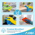 AIDEA Microfiber Cleaning Cloths-100PK, Soft Absorbent Rags for Cleaning, Lint-Free Towels for Home, Car, Window