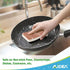 AIDEA Non-Scratch Scrub Sponge - 12 Count Natural Sponges for Kitchen, Bathroom, Household Cleaning