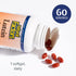 Natural Factors Lutein 20mg, 60 Soft Gels, Antioxidant for Eye Health