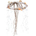 Mermaid Shell Crown Headpiece, Handmade Starfish Hairband with Pearls for Bride and Bridesmaid Beach Wedding