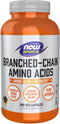 NOW Foods Sports Nutrition, Branched Chain Amino Acids, 240 Veg Capsules, With Leucine, Isoleucine, Valine