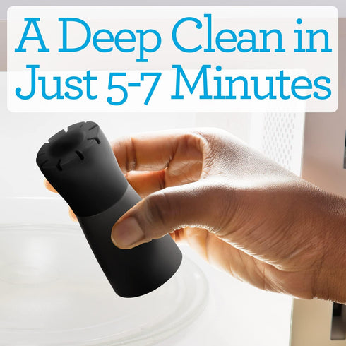 IMPRESA Microwave Steam Cleaner, 2 Pack for Quick & Effortless Cleaning - Just Add Vinegar & Water