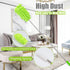 4 Pack House Cleaning Feather Duster Kit, Extendable Pole 13" to 30", Washable Microfiber Duster for Home and Office