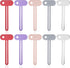 Xinjoduz 10 Pack Metal Toothpaste Squeezer Roller, Tube Key Squeezer Tool for Zero