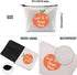 G2TUP Georgian Gift Sweet As A G Peach Makeup Bag, Georgia State Pride Cosmetic Bag, Zipper Travel Bag