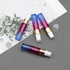 14Pcs 10ml (1/3 oz) Rose Blue Gradient Color Spray Bottles Glass Vials Tube Perfume Atomizer Refillable Makeup Travel Fine Mist Sprayer Bottle Containers for Cosmetic Skincare, Gold Cap by Newzoll