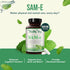 1500mg SAM-e Supplement, High Strength S-Adenosyl-L-Methionine Capsules for Joint Brain Liver Mood Support (90 Count)