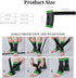 Ankle Support Braces (1 Pair), Breathable Compression Sleeves with Adjustable Wrap for Plantar Fasciitis Relief