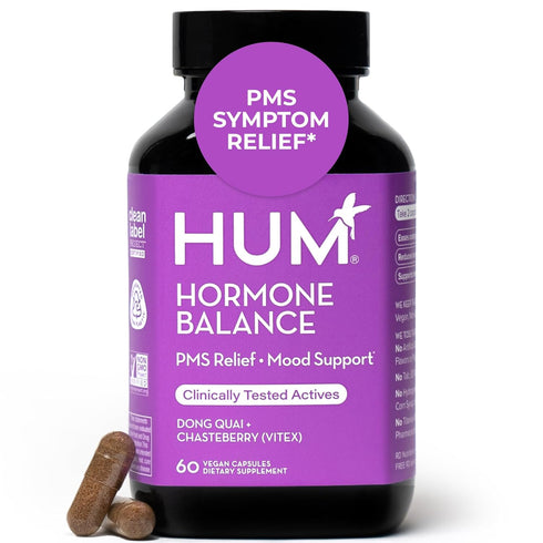 HUM Hormone Balance Supplement for Women's Health - 60-Count Monthly Support