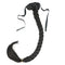 Lydell 24" Long Fishtail Braid Wrap Around Ponytail Extension, Synthetic Hairpiece in #4 Dark Brown