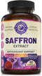 Natural Saffron Mood Supplements for Adults, 88.50 mg Pure Saffron Extract for Mood and Memory Support, 45-Day Supply