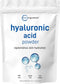 Micro Ingredients Hyaluronic Acid Serum Powder, 100 Grams | Low Molecular Weight, Vegan, Water Soluble
