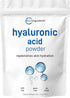 Micro Ingredients Hyaluronic Acid Serum Powder, 100 Grams | Low Molecular Weight, Vegan, Water Soluble