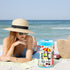 2 Pcs Clear Beach Lotion Toiletry Bag, Travel Waterproof PVC Cosmetic Pouch, Beach Makeup Bag for Women Girl Summer