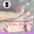 SUNFATT Gel Toe Separators, Toe Spacers for Women, Beauty Pedicure Tools for Separation of Toenails