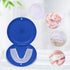 (2 Pack) Solid Orthodontic Retainer Cases (Blue)