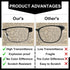5 Pack Reading Glasses for Men, Blue Light Filtering Metal Full Frame Readers, Anti UV/Glare/Eyestrain
