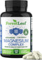 ForestLeaf Magnesium Complex 500mg Capsules - Magnesium Supplement for Sleep & Constipation - 120 Ct for Women