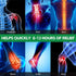 40PCS Natural Knee Relief Patches, Warming Herbal Patches for Long Lasting Joint Pain Reduction