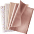 Larcenciel Tissue Paper, 120 Sheets Rose Gold Bulk, Gift Wrapping Paper for Gift Bags, Flower, Holiday Decor