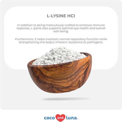 L-Lysine Powder for Cats 900mg – Immune & Respiratory Support